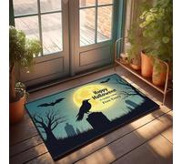 DRPZ Bedroom Door Decorations Halloween Party On October 31St At 10 Pm Doormat Decor For Man Cave The Room Decorations(50X80CM)