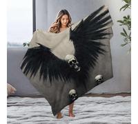 DRPZ Small Blanket Input Data May Contain Inappropriate Content Flannel Blanket Blanket Queen Size Easter Throw Blanket(125x150cm)