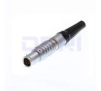 DRRI 0B FGG 2Pin Push Pull Circular Connector for Teradek Bond/Teradek Bolt (2Pin, Plug)