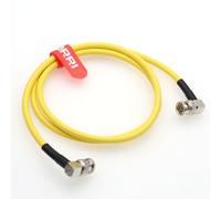 DRRI 12G Neutrik BNC Male Right angle to BNC HD SDI RAW 4K Video Coaxial Cable for Sony F55 FS5 FS6 FS7 FX6 FS700 Cannon C300, C500