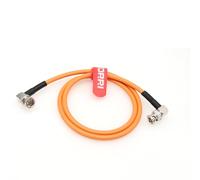 DRRI 12G Neutrik BNC Male Right angle to BNC HD SDI RAW 4K Video Coaxial Cable for Sony F55 FS5 FS6 FS7 FX6 FS700 Cannon C300, C500