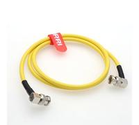 DRRI 12G Neutrik BNC Male Right angle to BNC HD SDI RAW 4K Video Coaxial Cable for Sony F55 FS5 FS6 FS7 FX6 FS700 Cannon C300, C500