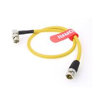 DRRI 12G Neutrik BNC Male Right angle to BNC Stragiht HD SDI RAW 4K Video Coaxial Cable for Sony F55 FS5 FS6 FS7 FX6 FS700 Cannon C300, C500