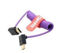 DRRI 2.1 8K 4K 48Gpbs Coiled HDMI Cable, HDMI Coild Cable Compatible with Monitor, Laptop, UHD TV, PC,1080P, 4K@120Hz,8K@60Hz HD, 2K@240Hz/3D