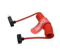 DRRI 2.1 8K 4K 48Gpbs Coiled HDMI Cable, HDMI Coild Cable Compatible with Monitor, Laptop, UHD TV, PC,1080P, 4K@120Hz,8K@60Hz HD, 2K@240Hz/3D