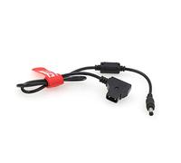 DRRI 2.1mm DC Barrel to Dtap Power Cable for Atomos Shogun Monitor/Ninja Inferno(2.1DC-dtap Barrel)
