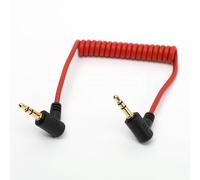 DRRI 3.5mm 1/8" TRS to 3.5mm TRS Microphone Cable for Rode GO Receiver，Sony a7c Nikon Canon DSLR Cameras,DJI Mic 2 Accessories