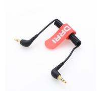 DRRI 3.5mm 1/8" TRS to 3.5mm TRS Microphone Cable for Rode GO Receiver，Sony a7c Nikon Canon DSLR Cameras,DJI Mic 2 Accessories