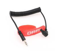DRRI 3.5mm Remote Shutter Release Cable for Canon 7D 6D 5D mkIII 5D, 50D, 40D, 30D, 20D, 10D, R3, R5 C, R5,1D X Mark III, 1D X Mark II, 1D X, 1D C, 1Ds Mark III