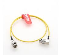 DRRI 3G 6G HD SDI 1080P Video Signal 75ohm Right Angle BNC to BNC Coax Cable for Transmission DJI Ronin Camera Monitor