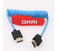 DRRI 8K HDMI to HDMI 2.1 Ultra High-Speed Braided Coiled Cable for Z Cam Sony FS700 Camera to Atomos Ninja V / BM5 Monitors