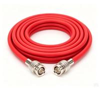 DRRI Canare 12G-SDI 6G 3G UHD 4K BNC to BNC HD Serial Digital Video Coaxial Cable for Atomos Shogun, 1M