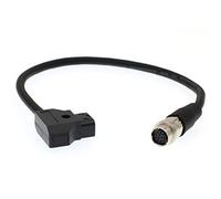 DRRI D-Tap to 12 pin Hirose Female Power Cable for B4 2/3" Lens AF100 GH4