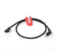 DRRI DJI Ronin sc2 rs2 rs3 RS4 Double USB-C Right Angle Control Cable for Sony A7c A7S3 Cannon R5/R6/R7/R8 Panasonic Gh5 /GH5S/GH6Nikon z5/z6 /z7/z8 Camera