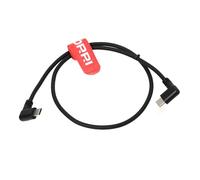 DRRI DJI Ronin sc2 rs2 rs3 RS4 Double USB-C Right Angle Control Cable for Sony A7c A7S3 Cannon R5/R6/R7/R8 Panasonic Gh5 /GH5S/GH6Nikon z5/z6 /z7/z8 Camera