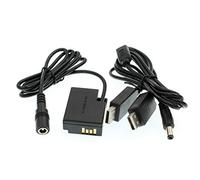 DRRI DR-E18 DC Coupler replacement ACK-E18 Power Adapter for Canon Rebel T7i T6i T6s