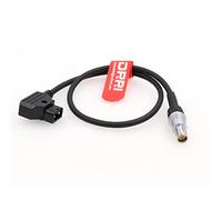 DRRI Fischer 3-Pin Female to Dtap Power Cable for Phantom V641 v642 High-Speed Camera Flex 2K