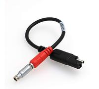 DRRI GPS 5pin to SAE 2-pin Connector Power Cable for Topcon HiPer V/Legacy/GB/GR-3