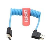 DRRI HDMI 2.1 48Gpbs Cable for Camera Monitors,Roku TV/HDTV/PS5/Blu-ray, Sony A7R V,Venice 2,Canon C70 + More,1080P,4K@120Hz, 8K@60Hz HD, 2K@240Hz/3D