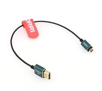 DRRI High Speed 8K Micro HDMI to HDMI 2.1 Cable for Canon EOS R5 M6 Mk2 | FUJIFILM X-T| Nikon Z6 Z9 to Atomos Ninja 5 Monitor