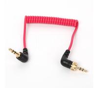 DRRI Locking 3.5mm to 3.5mm TRS Cable for Deity TC-1 Canon Nikon,Wireless GO,IIMovo, GoPro Pro