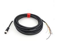 DRRI M12 12 pin A-code female connector Single Ended Power/IO Cable CCB-M12X12FS-05 for COGNEX In-Sight 2000S version sensors and IN-sight 7000 series version systerm