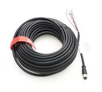 DRRI M12 A-Code 17 Pin Sensor Wire IO Power Cord for Cognex 3D-L4000 in-Sight Vision System Replacement CCB-PWIO17-S-20