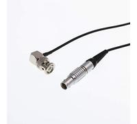 DRRI Nor1438 BNC to 7 Pin Male 1B Lemo Signal Cable (Right Angle BNC Cable)