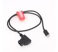 DRRI NP-F Battery Adapter Plate V-Mount to USB-C Power Cable for COLBOR CL100X/CL60 COB Series Studio Lights