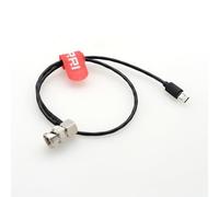 DRRI Sound Device Zoom F4 F8 for Sony FX3 FX30 Alpha 1 A1 A7S3 Time Code BNC Cable to Multi Micro USB
