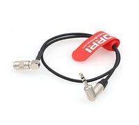 DRRI UltraSync ONE DIN 1.0/2.3 to Right Angle 3.5mm Mini Jack timecode Cable (Elbow din Cable)