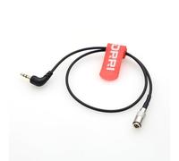 DRRI UltraSync ONE DIN 1.0/2.3 to Right Angle 3.5mm mini Jack timecode Cable (Straight Din Cable)