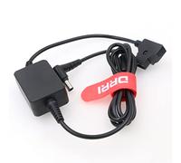 DRRI V-Mount Battery Power Cable 19.5V D-Tap to DC Barrel for Sony- PXW-FX9 Camera
