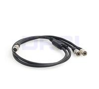 DRRI Y Cable Female 4 pin Hirose to Dual Male 4 pin Hirose for Zoom F8 Mixer