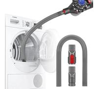 DrRobor Flexible Crevice Nozzle Tool Attchment Compatible with Dyson V11, V10, V15, V12, V8, V7 and V6 Vacuum Cleaners, Dryer Vent Cleaner Kit, Ideal for Removing Dryer Lint, 81cm Length