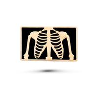 Dr's gift Anatomical Enamel Pins Medical Organ Pin Science Brooch Lapel Badges Jewelry Gifts for Doctor Nurse Biologists, M, Zinc, no gemstone