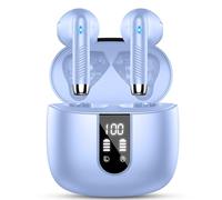 Drsaec Wireless Earbuds, 2024 Bluetooth 5.3 Headphones Mini In Ear with Noise Cancelling Mic, Ultra Light ENC Ear buds42H Bluetooth Earbuds HiFi Stereo Earphones Sport IP7 Waterproof Headset