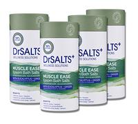 DrSALTS+ Muscle Ease Therapy Epsom Salts - Soothing Epsom Bath Salts to Relieve Strains, Pain & Stiffness with Eucalyptus & Ginger Essential Oils - Vegan & Cruelty-Free, 3kg