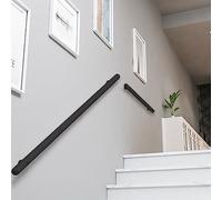 Drsyffsup Modern Handrail for Stairs, Indoor Stair Handrails Wall-Mount, 3m/2m/1m Non-Slip Grab Bar Railing, Stainless Steel Banister Handrail for Indoor Outdoor (Size : 8.2ft/250cm)