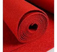 Drsyffsup Red Carpet Runner Runway Rug, Non-Slip Wedding Aisle Runner Mat for Party Decoration Prom Business Outdoor Reception Rug Cuttable Exhibition Hallway Carpet Roll (Size : 1.2x15m)