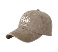 DRTBAC Caps for Men Beret-ta, Comfortable Casual Vintage Golf Hat, Outdoor Adjustable Breathable Sports Hat(Khaki)