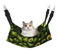 DRTGEDS Avocado Pattern Pet Cage Hammock,Warm Pet Hammock,Soft Hanging Cat Bed Mat Winter Warm