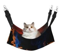 DRTGEDS Blue Flame Pet Cage Hammock,Warm Pet Hammock,Soft Hanging Cat Bed Mat Winter Warm