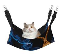 DRTGEDS Blue Flame Pet Cage Hammock,Warm Pet Hammock,Soft Hanging Cat Bed Mat Winter Warm