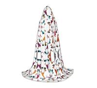 DRTGEDS Christmas Funny Leprechauns Halloween Costume Hooded Cape Cosplay Capehooded Cape Accessory Carnival Must Have