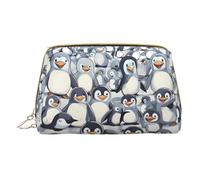 DRTGEDS Cute Baby Penguins Sketch Toiletry Bag For Men, Portable Travel Toiletry Organizer Bag,Shaving Bag,Little Pouch, White, One Size, White, One Size