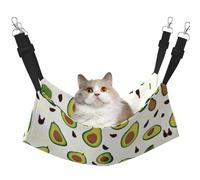 DRTGEDS Funny Pet Cage Hammock Avocados Cartoon Pattern Warm Pet Hammock Soft Hanging in Winter