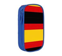 DRTGEDS Germany Flag Cute Pencil Case, Aesthetic Pen Pouch, Colored Pencil Bag With Zipper, Kawaii Stationery Storage