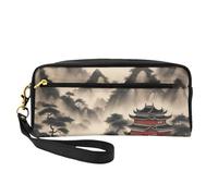 DRTGEDS Landscape Painting Makeup Bag Travel Bag, Makeup Bags For Women Makeup Organizer Case, Travel Essentials, black 1, One Size