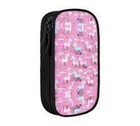 DRTGEDS Many Unicorns Cute Pencil Case, Aesthetic Pen Pouch, Colored Pencil Bag With Zipper, Kawaii Stationery Storage